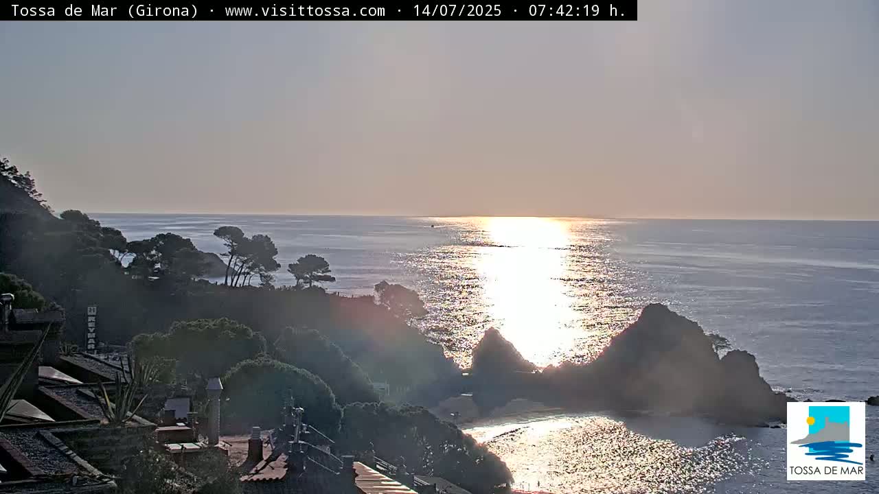 Tossa de Mar Landscape Live Cam - Girona, Catalonia, Spain
