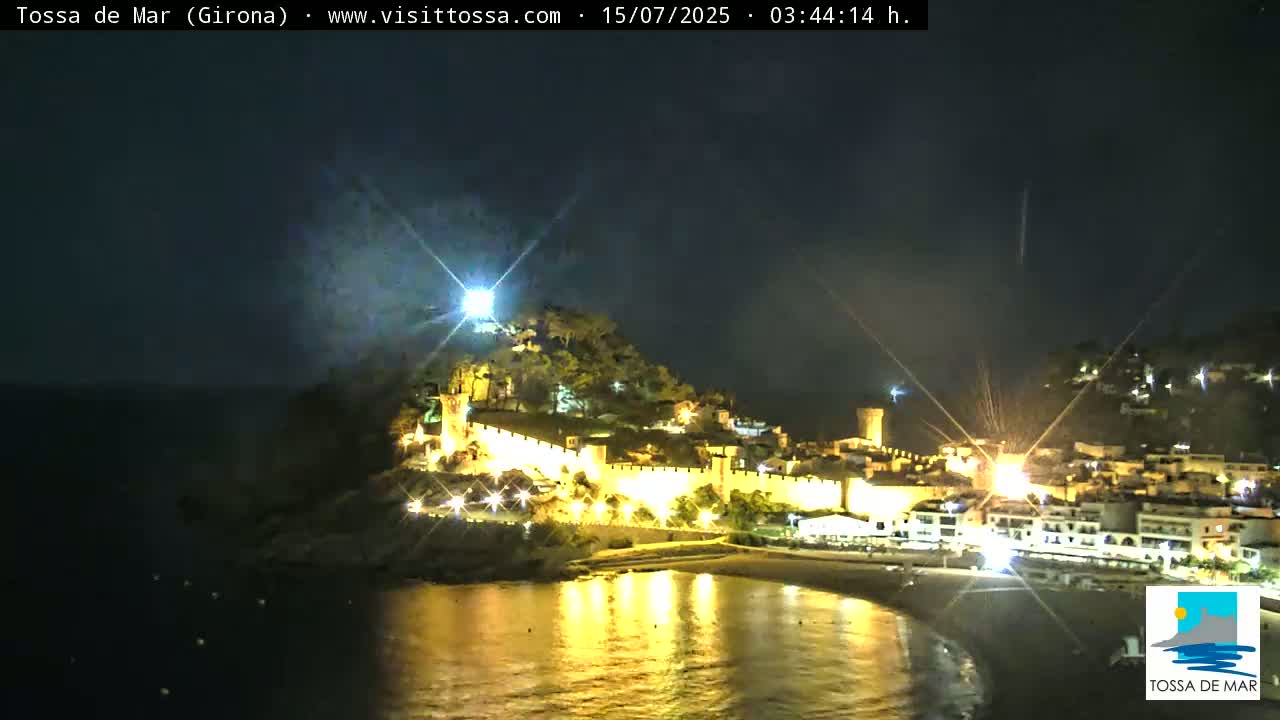 Tossa de Mar Landscape Live Cam - Girona, Catalonia, Spain