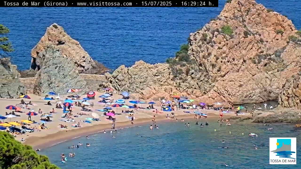 Tossa de Mar Landscape Live Cam - Girona, Catalonia, Spain