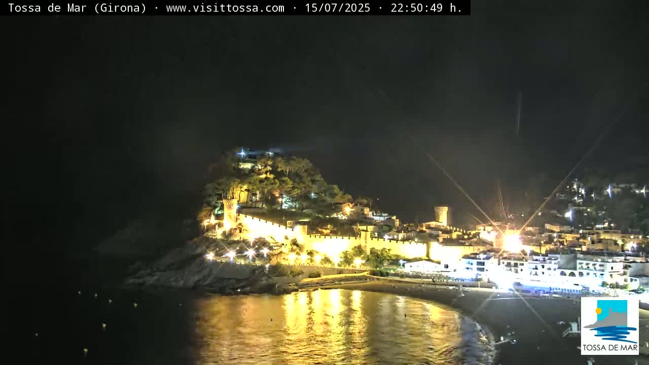 Tossa de Mar Landscape Live Cam - Girona, Catalonia, Spain