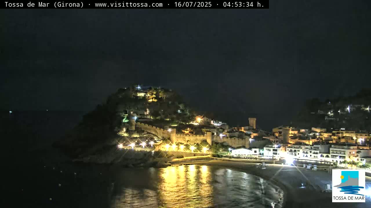 Tossa de Mar Landscape Live Cam - Girona, Catalonia, Spain