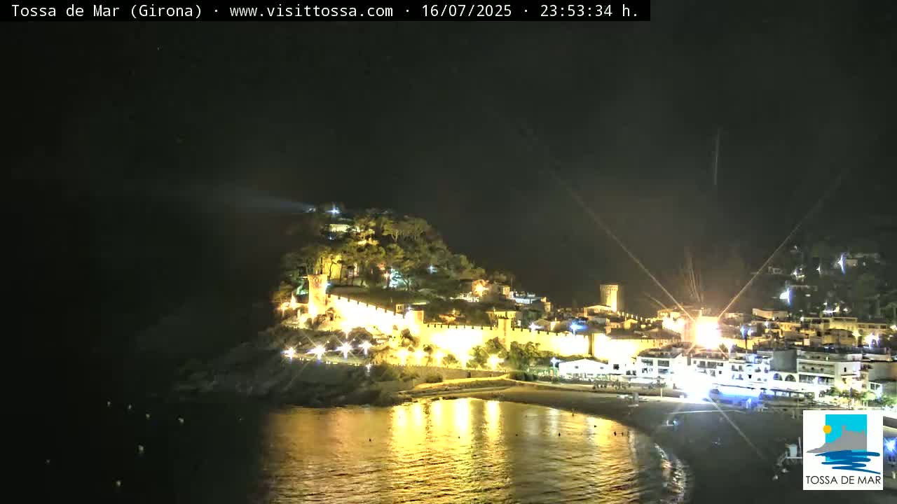 Tossa de Mar Landscape Live Cam - Girona, Catalonia, Spain