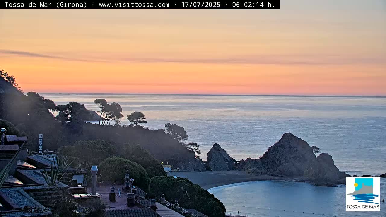 Tossa de Mar Landscape Live Cam - Girona, Catalonia, Spain