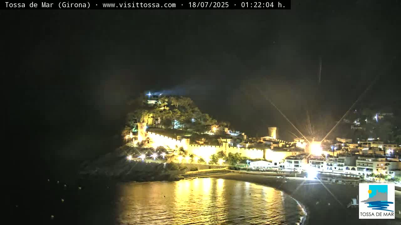 Tossa de Mar Landscape Live Cam - Girona, Catalonia, Spain