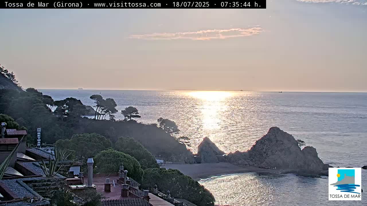 Tossa de Mar Landscape Live Cam - Girona, Catalonia, Spain
