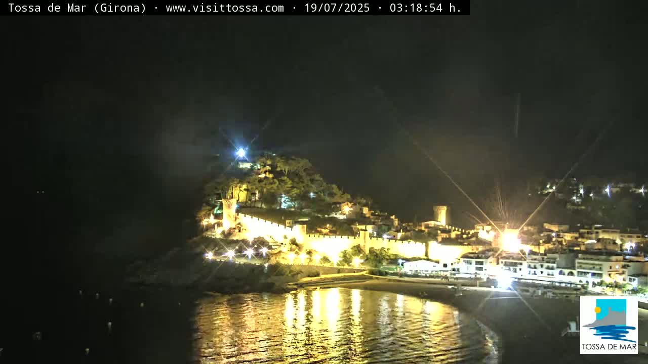 Tossa de Mar Landscape Live Cam - Girona, Catalonia, Spain