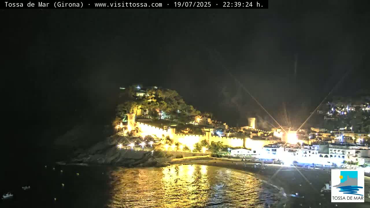 Tossa de Mar Landscape Live Cam - Girona, Catalonia, Spain