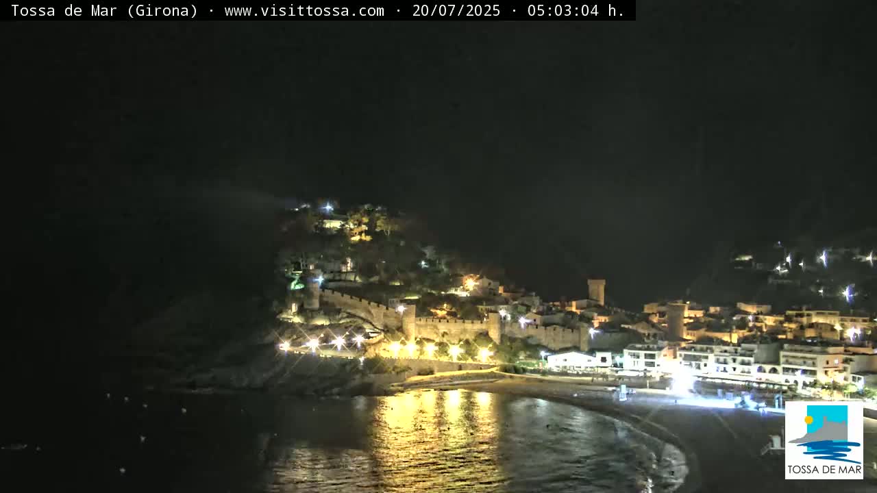 Tossa de Mar Landscape Live Cam - Girona, Catalonia, Spain