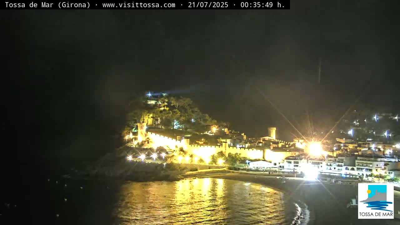 Tossa de Mar Landscape Live Cam - Girona, Catalonia, Spain