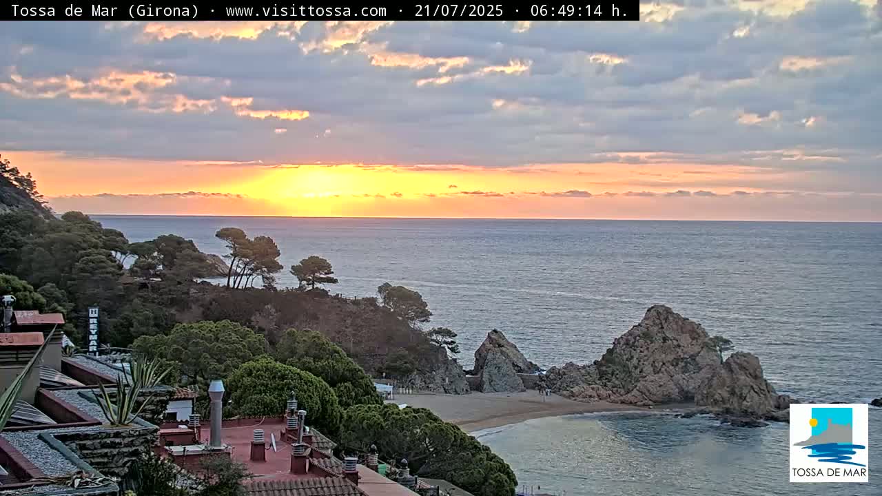 Tossa de Mar Landscape Live Cam - Girona, Catalonia, Spain