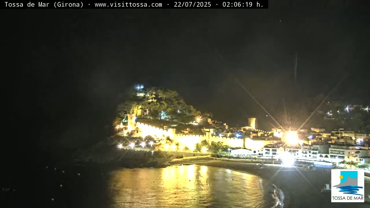 Tossa de Mar Landscape Live Cam - Girona, Catalonia, Spain