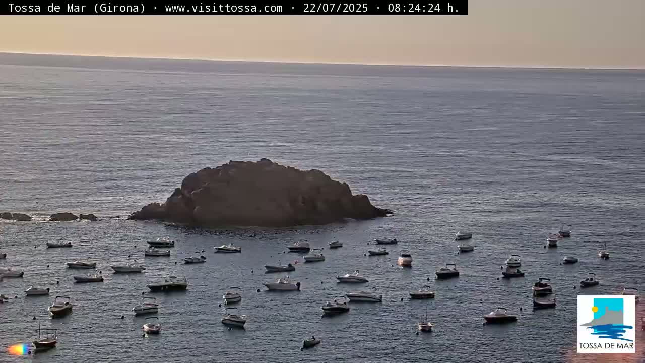 Tossa de Mar Landscape Live Cam - Girona, Catalonia, Spain