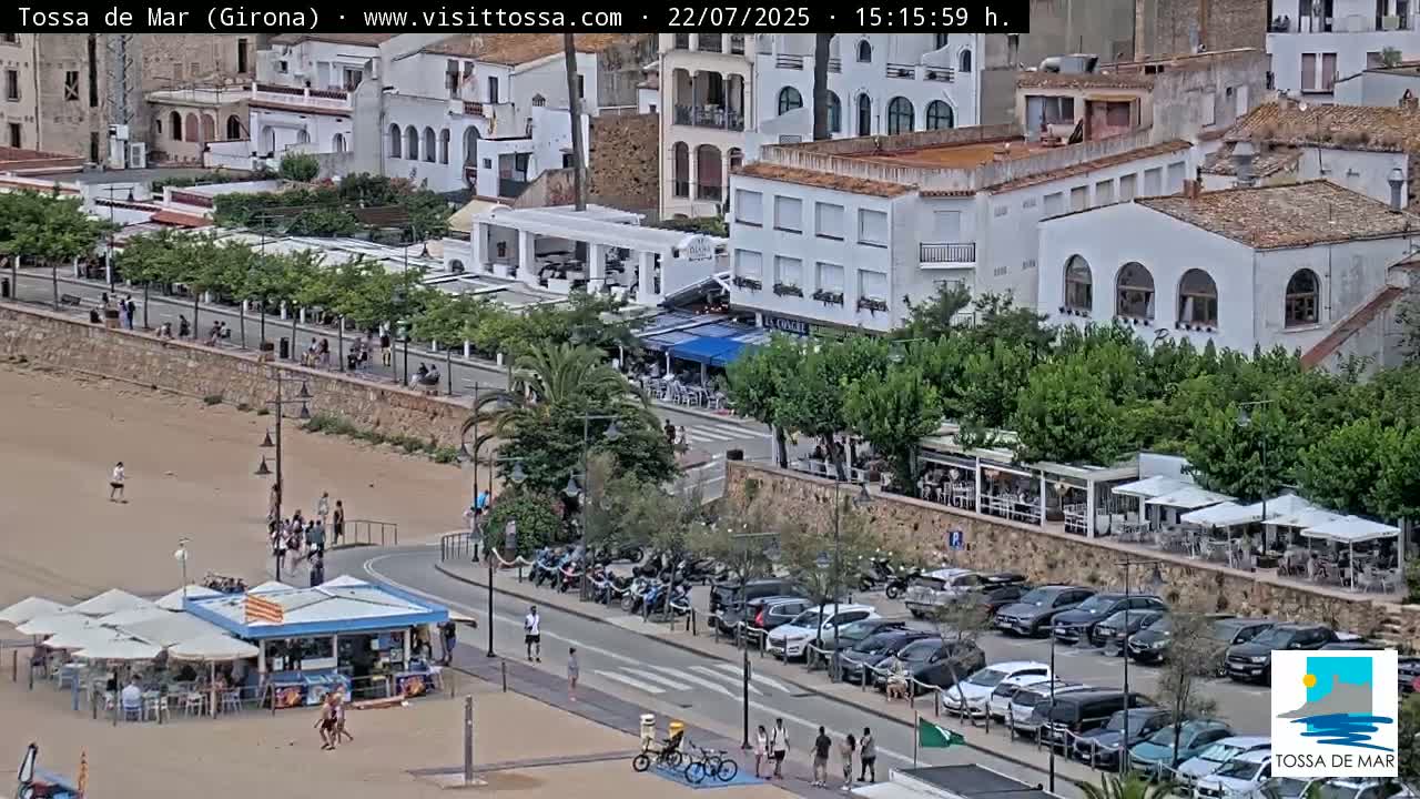 Tossa de Mar Landscape Live Cam - Girona, Catalonia, Spain
