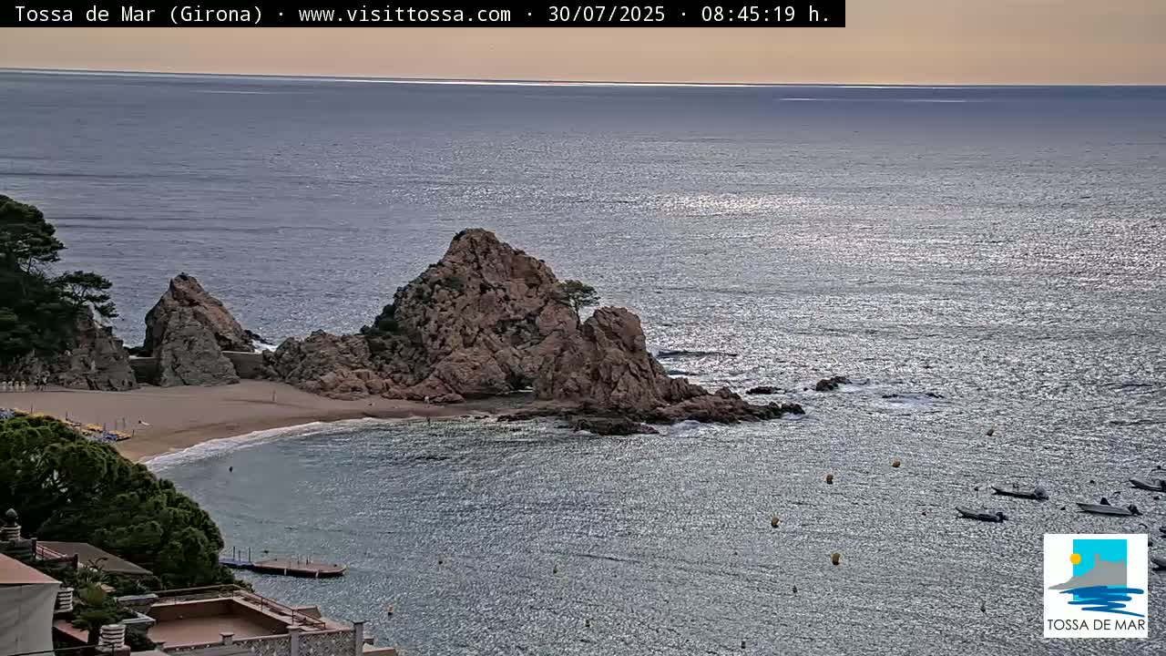 Tossa de Mar Landscape Live Cam - Girona, Catalonia, Spain