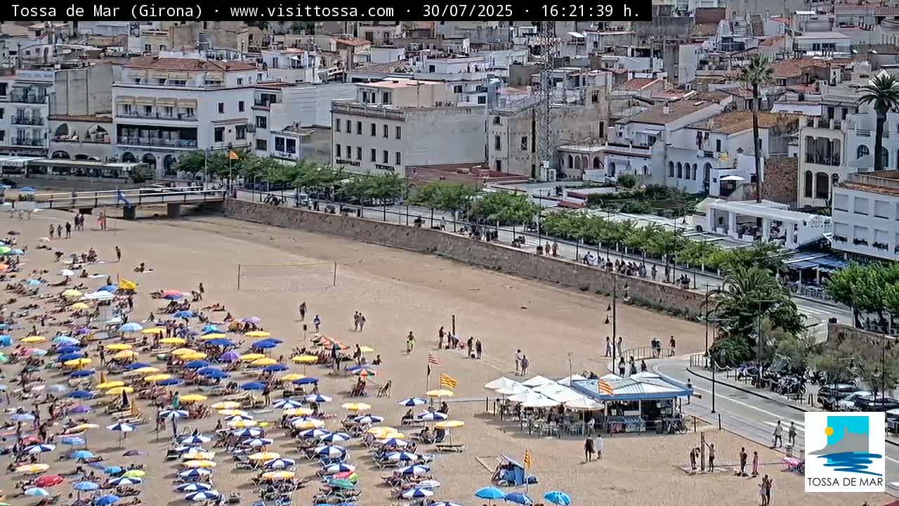Tossa de Mar Landscape Live Cam - Girona, Catalonia, Spain