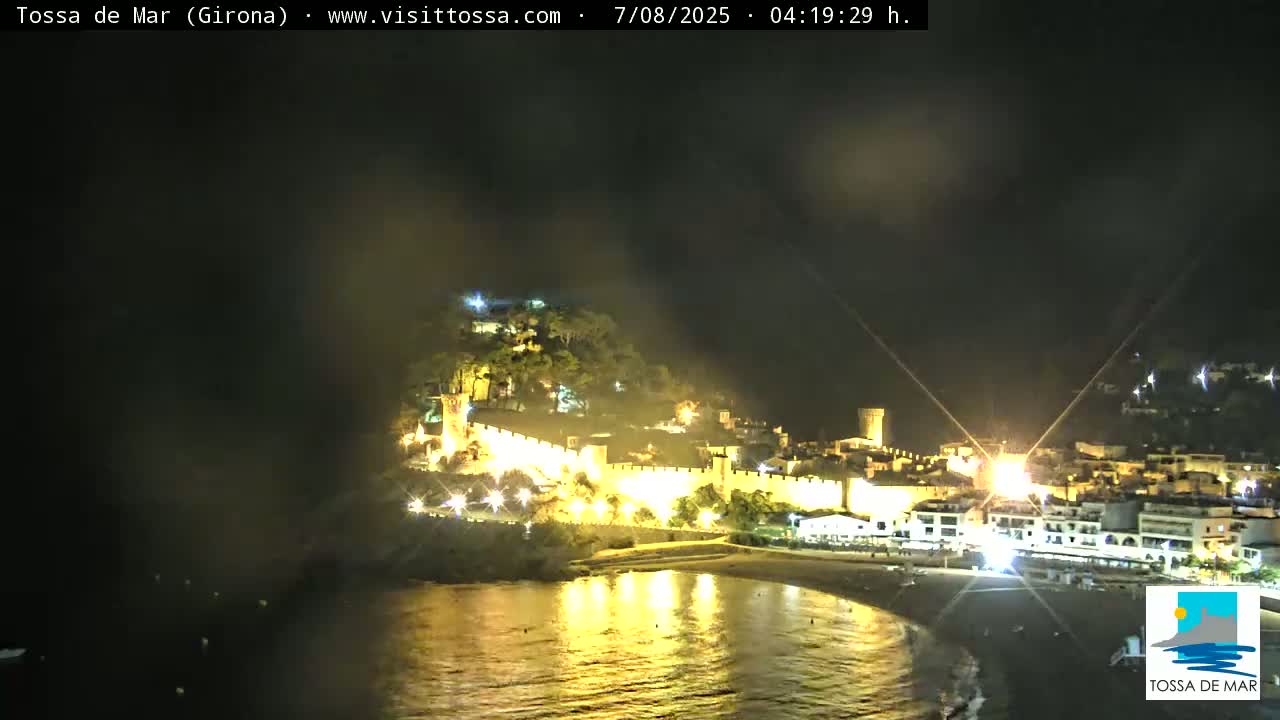 Tossa de Mar Landscape Live Cam - Girona, Catalonia, Spain
