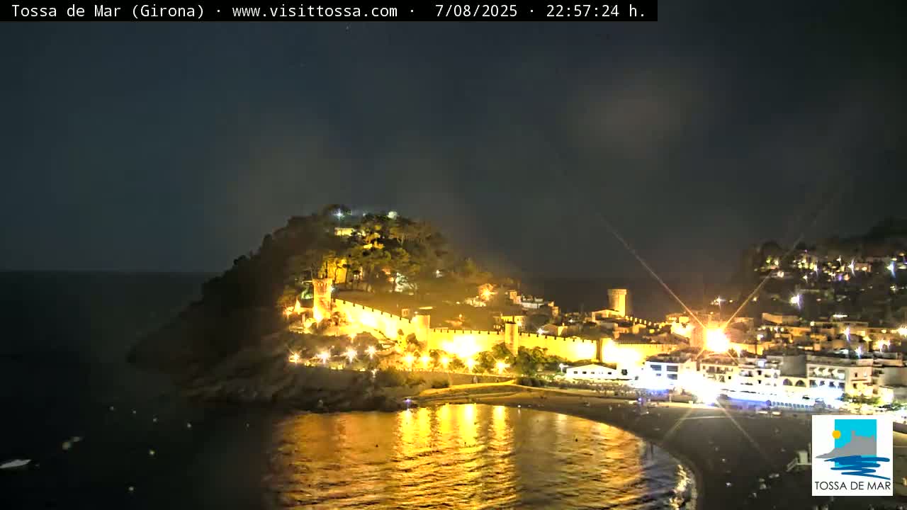 Tossa de Mar Landscape Live Cam - Girona, Catalonia, Spain
