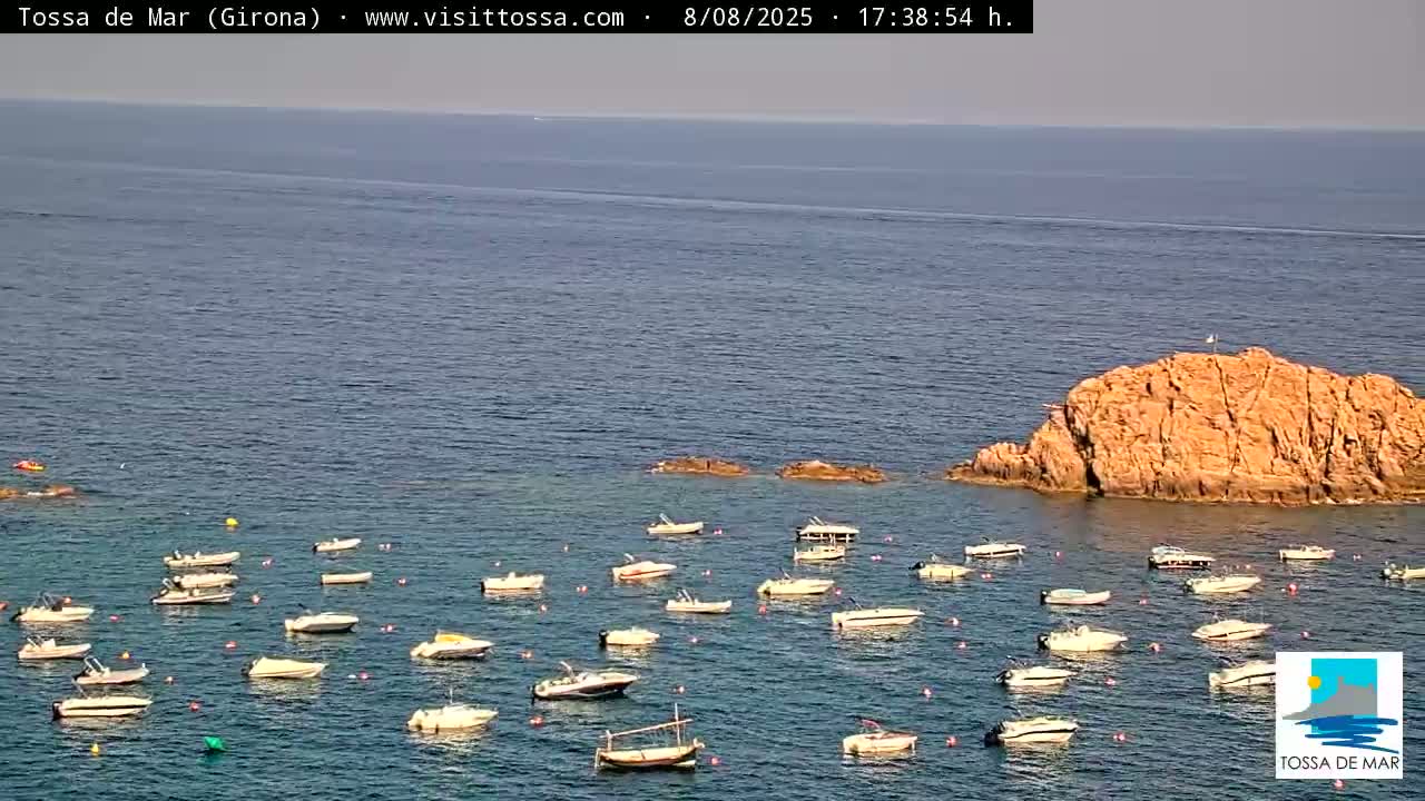 Tossa de Mar Landscape Live Cam - Girona, Catalonia, Spain