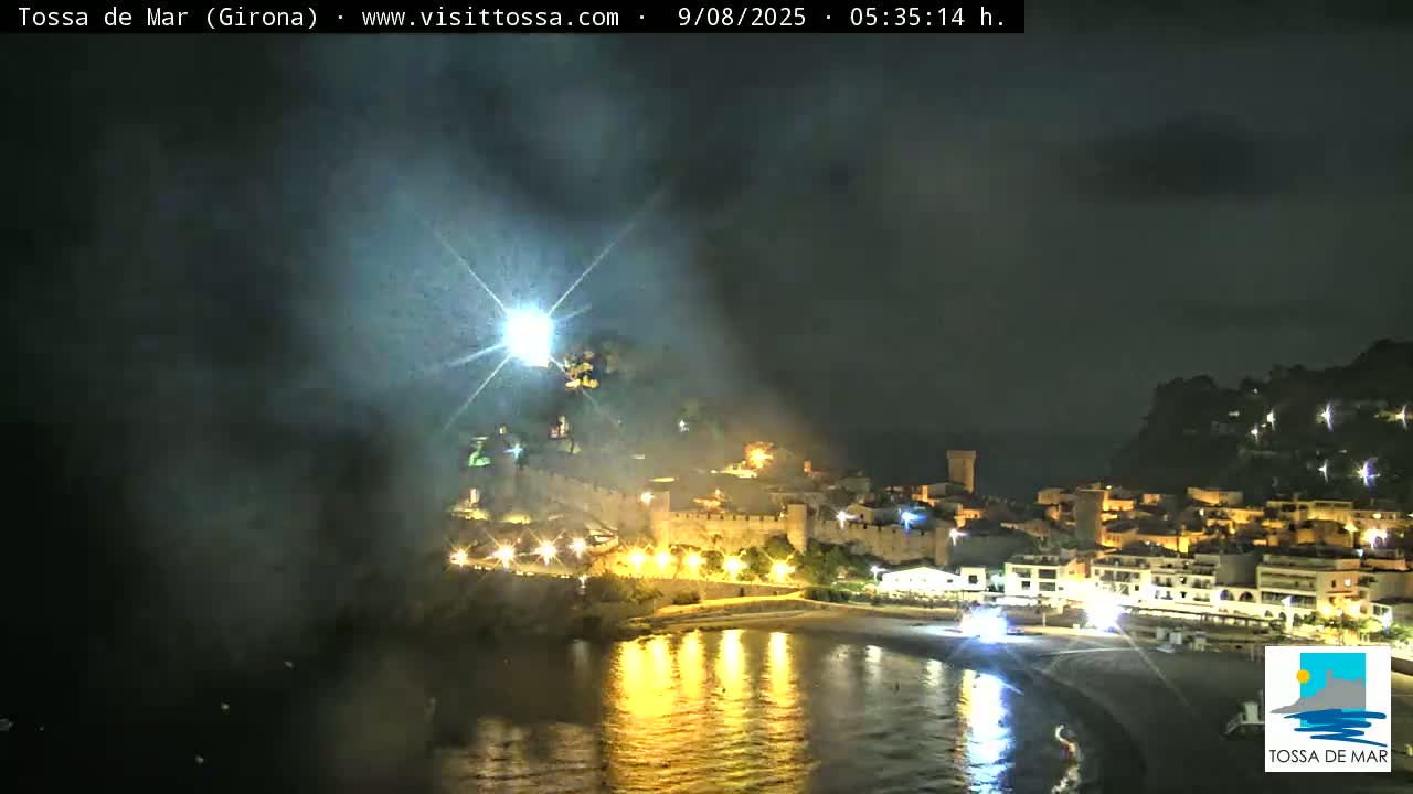 Tossa de Mar Landscape Live Cam - Girona, Catalonia, Spain