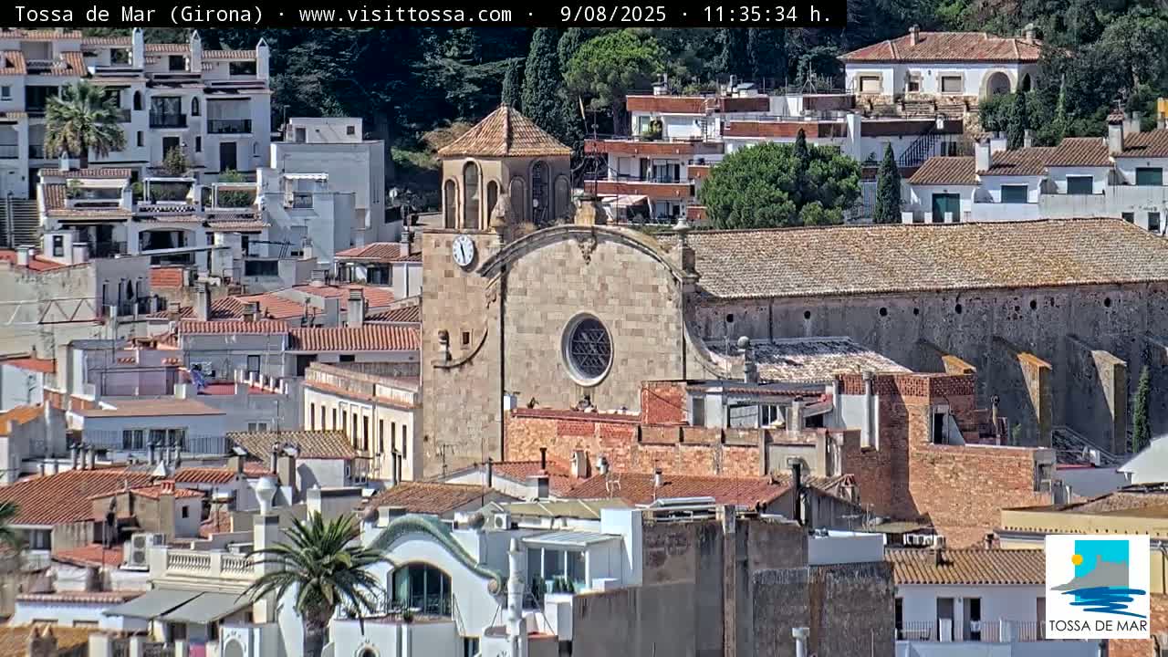 Tossa de Mar Landscape Live Cam - Girona, Catalonia, Spain