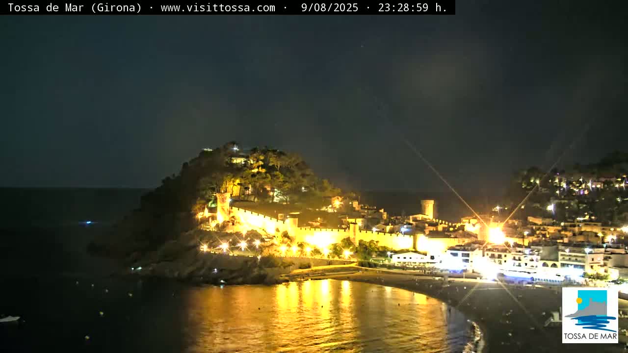Tossa de Mar Landscape Live Cam - Girona, Catalonia, Spain
