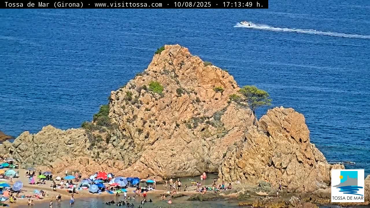 Tossa de Mar Landscape Live Cam - Girona, Catalonia, Spain