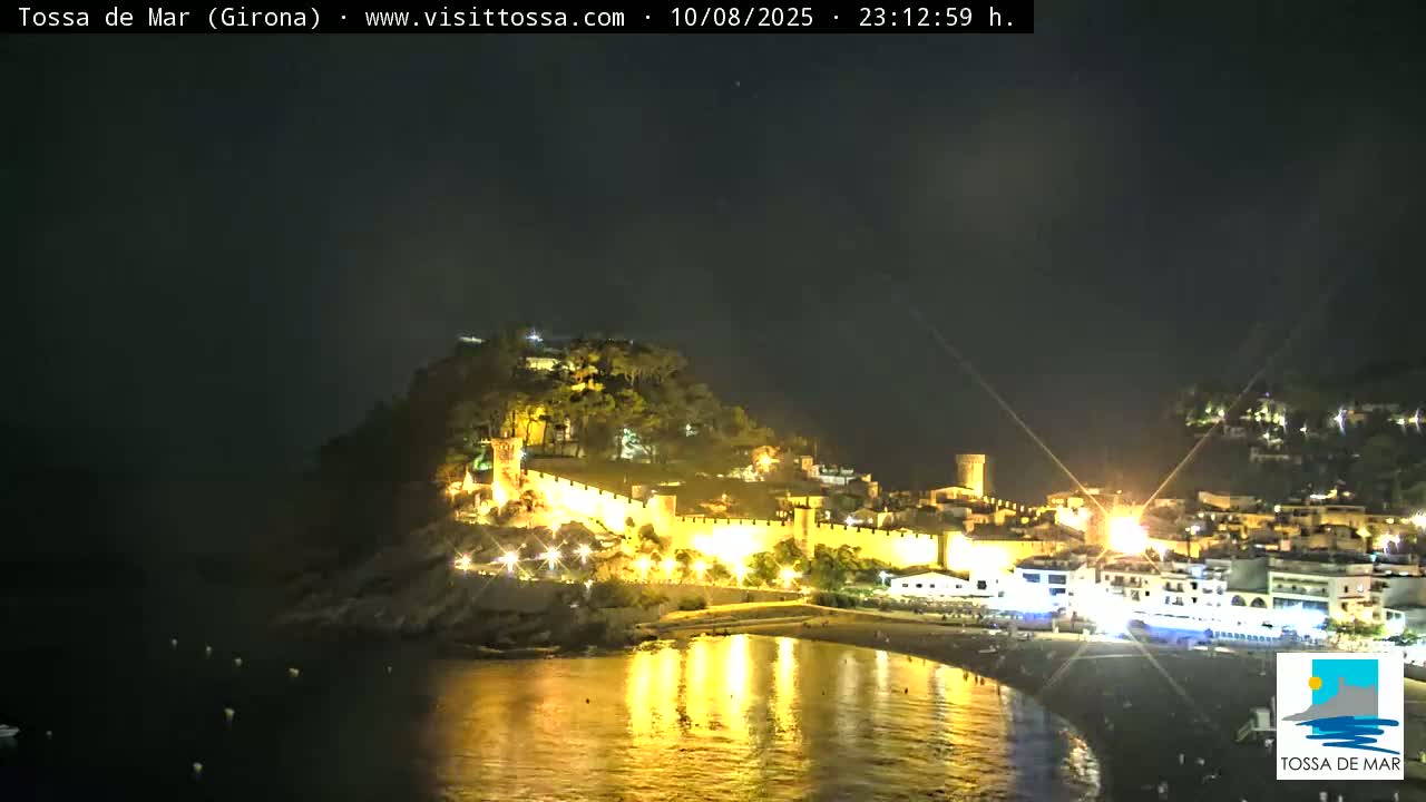 Tossa de Mar Landscape Live Cam - Girona, Catalonia, Spain