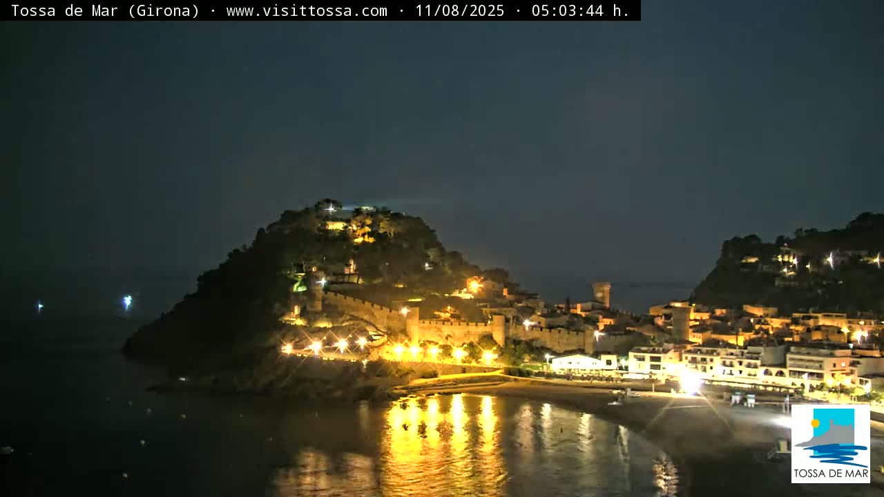 Tossa de Mar Landscape Live Cam - Girona, Catalonia, Spain