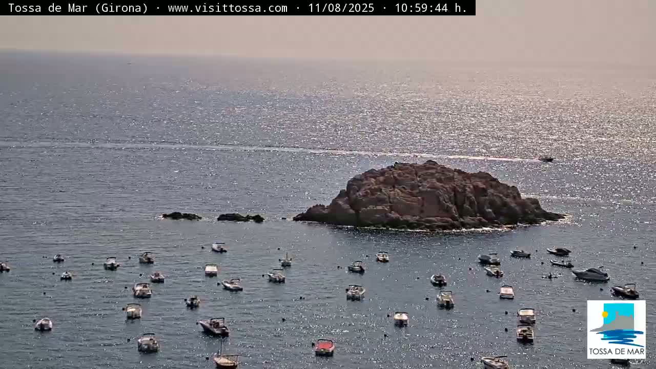 Tossa de Mar Landscape Live Cam - Girona, Catalonia, Spain