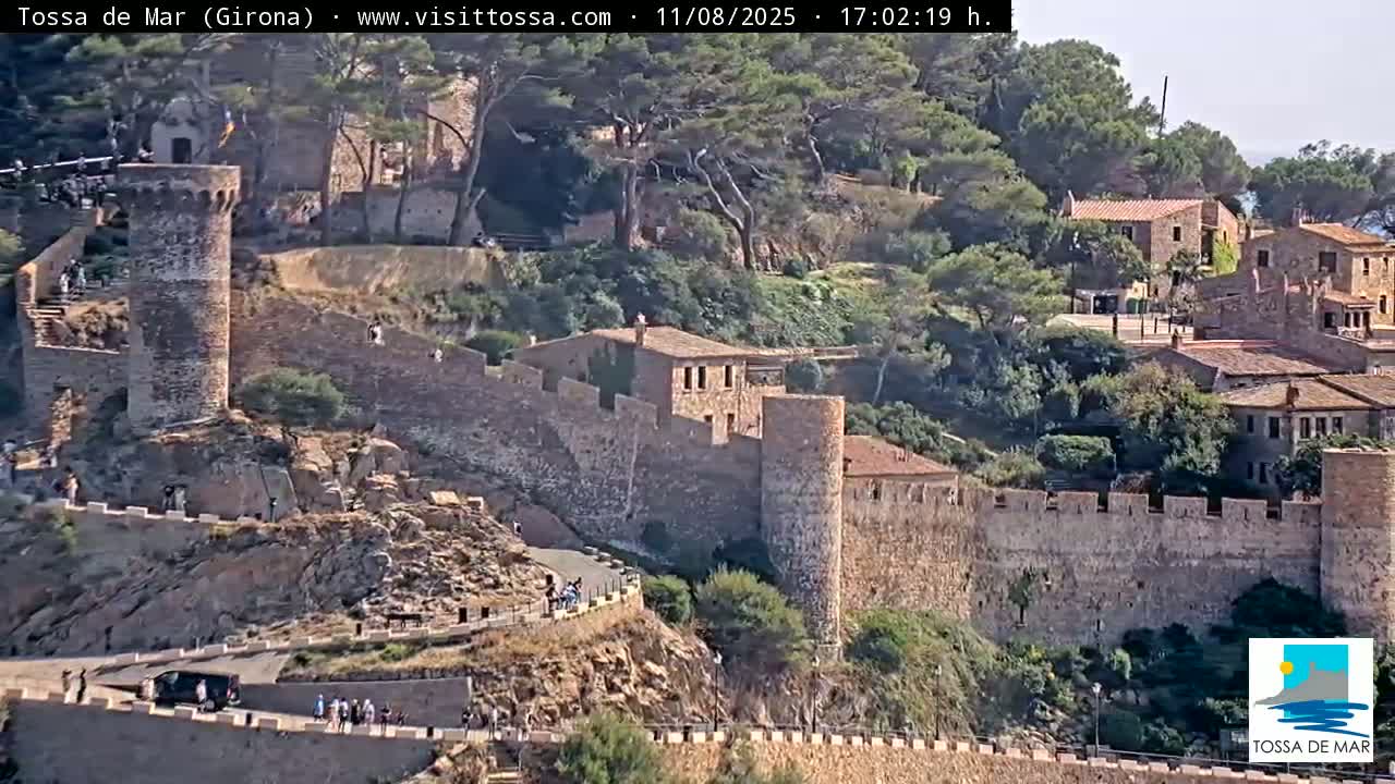 Tossa de Mar Landscape Live Cam - Girona, Catalonia, Spain