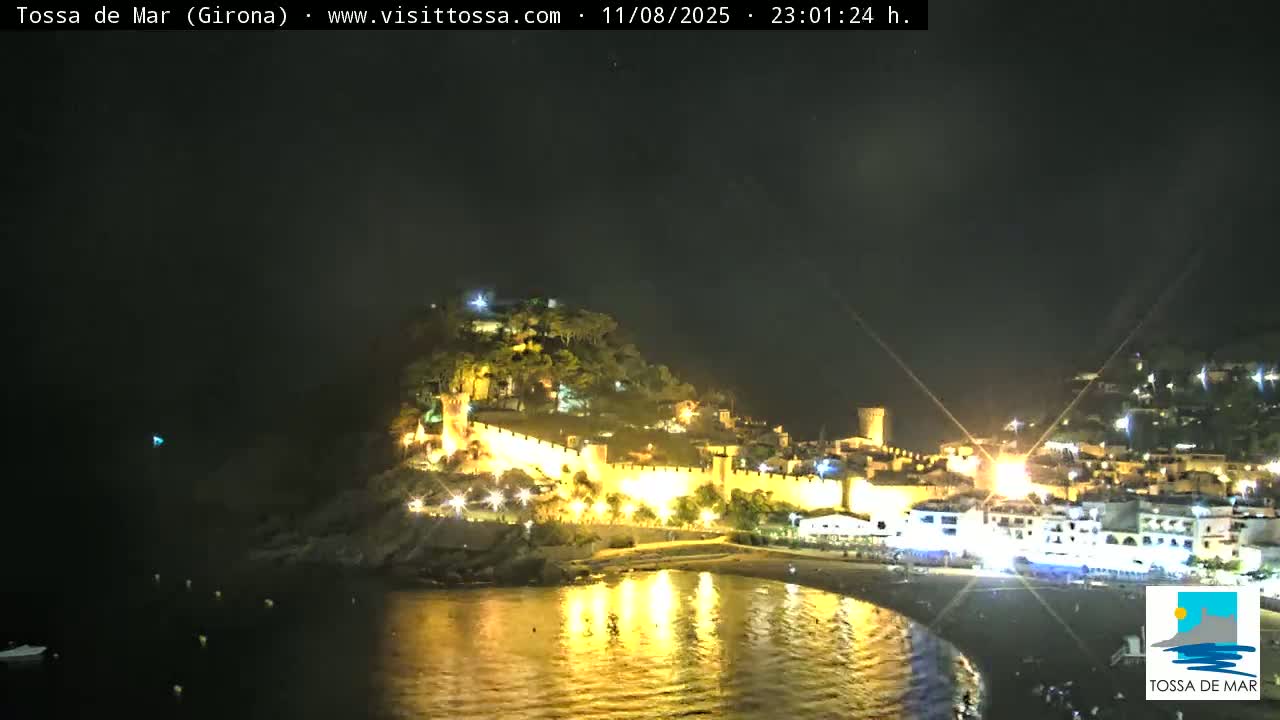 Tossa de Mar Landscape Live Cam - Girona, Catalonia, Spain
