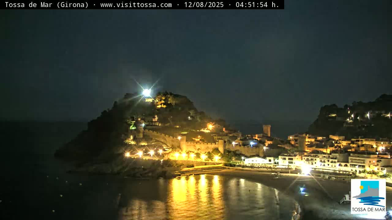 Tossa de Mar Landscape Live Cam - Girona, Catalonia, Spain