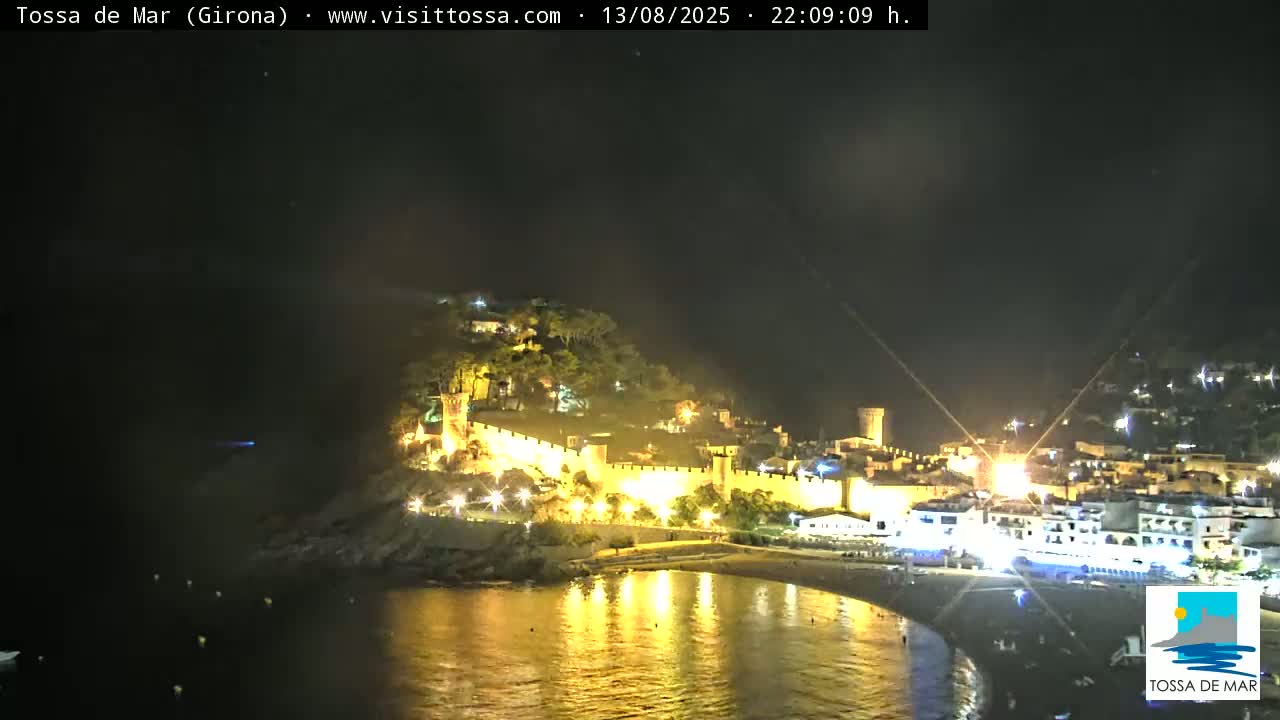 Tossa de Mar Landscape Live Cam - Girona, Catalonia, Spain