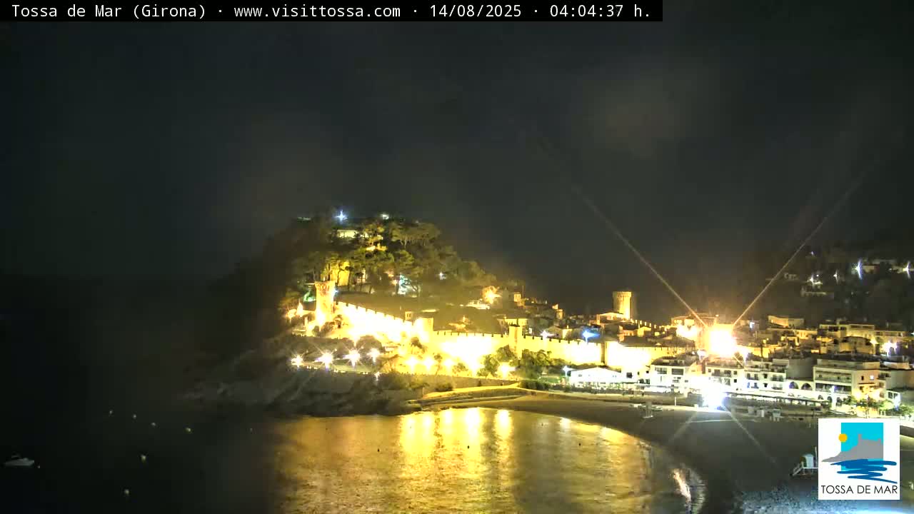 Tossa de Mar Landscape Live Cam - Girona, Catalonia, Spain