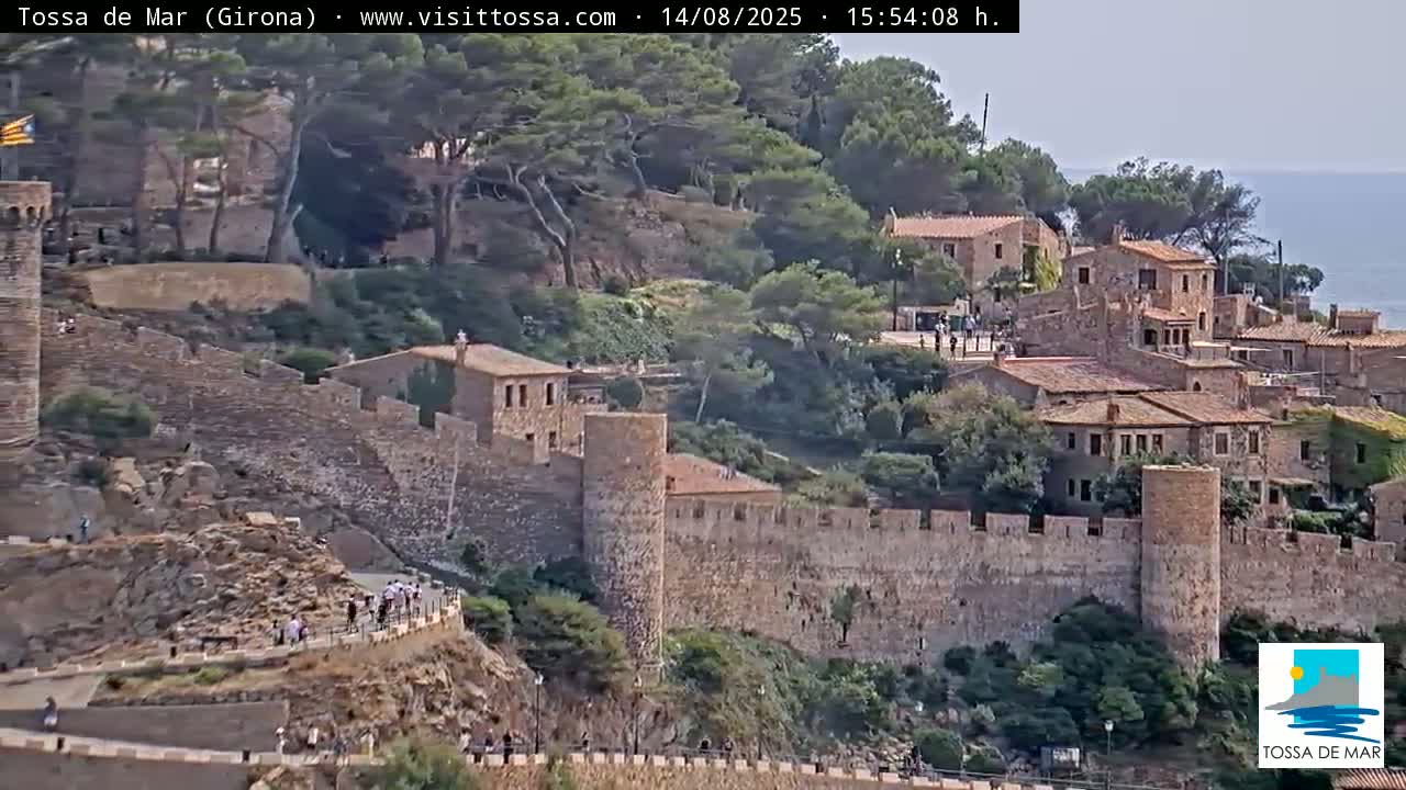 Tossa de Mar Landscape Live Cam - Girona, Catalonia, Spain