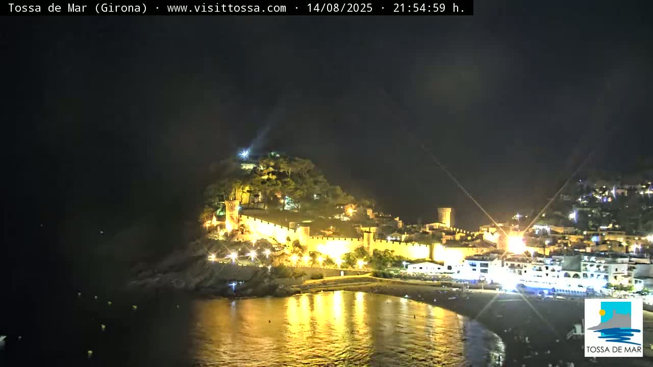 Tossa de Mar Landscape Live Cam - Girona, Catalonia, Spain