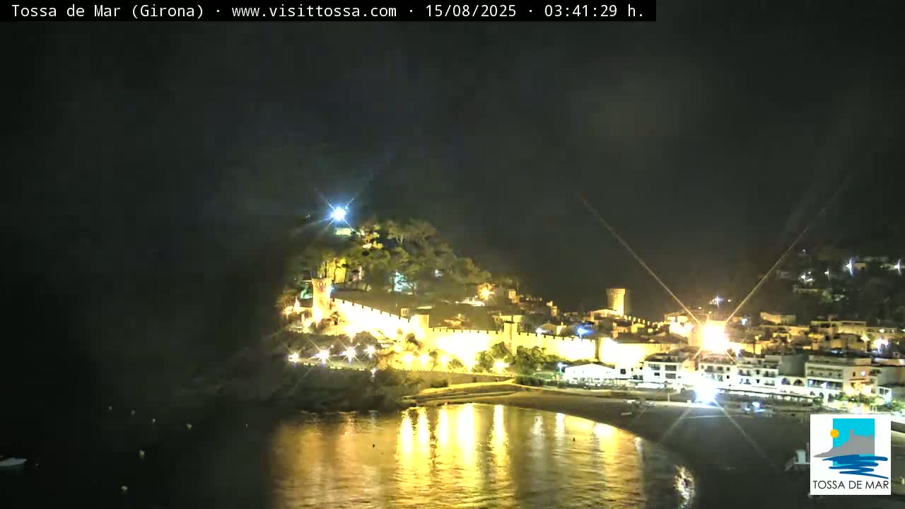 Tossa de Mar Landscape Live Cam - Girona, Catalonia, Spain