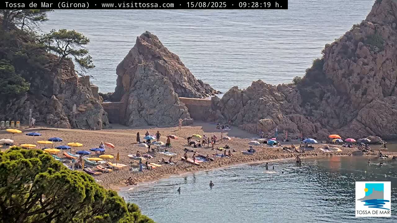 Tossa de Mar Landscape Live Cam - Girona, Catalonia, Spain