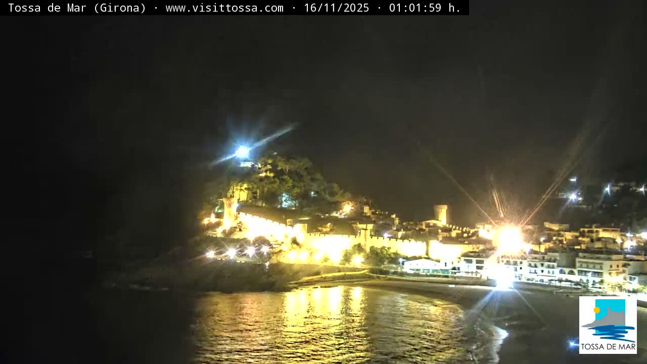 Tossa de Mar Landscape Live Cam - Girona, Catalonia, Spain