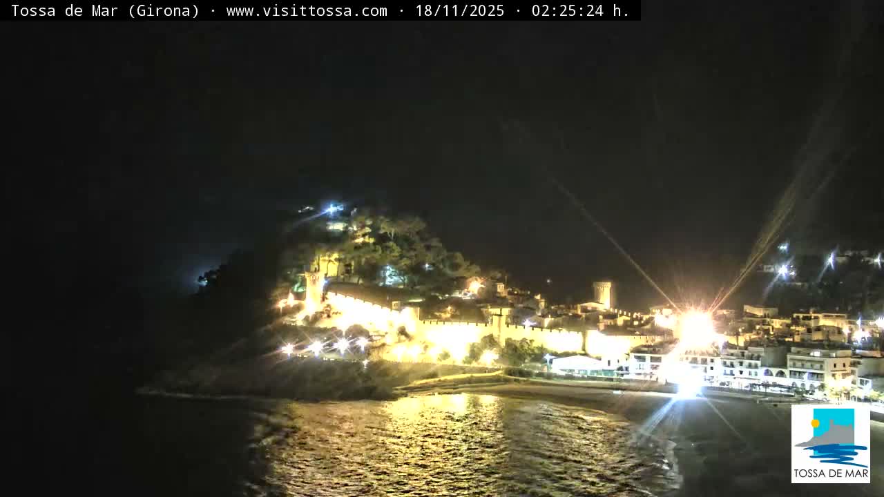 Tossa de Mar Landscape Live Cam - Girona, Catalonia, Spain
