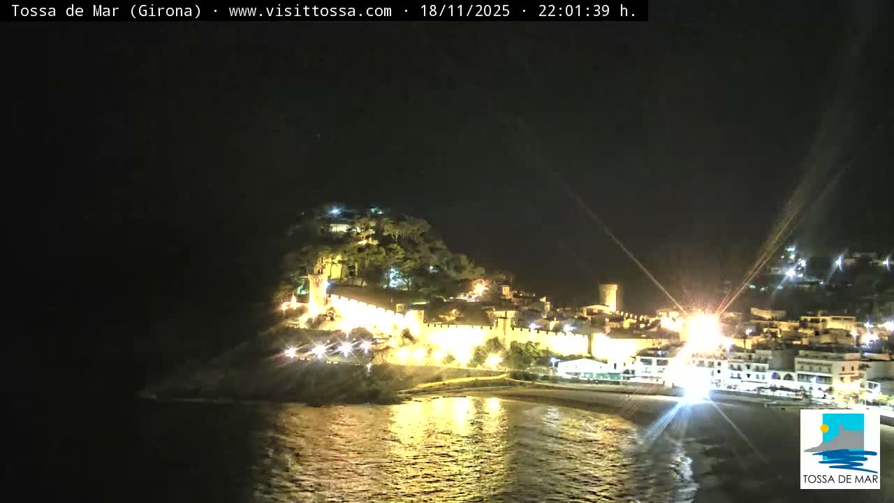Tossa de Mar Landscape Live Cam - Girona, Catalonia, Spain