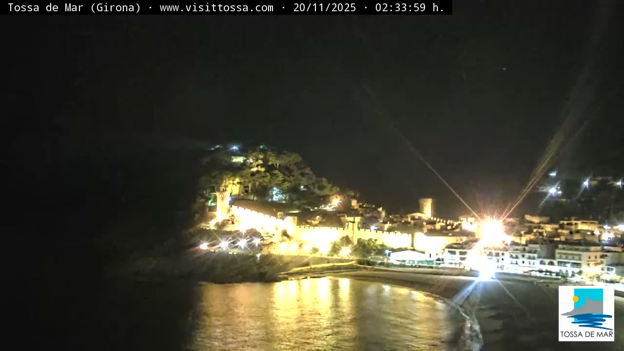 Tossa de Mar Landscape Live Cam - Girona, Catalonia, Spain