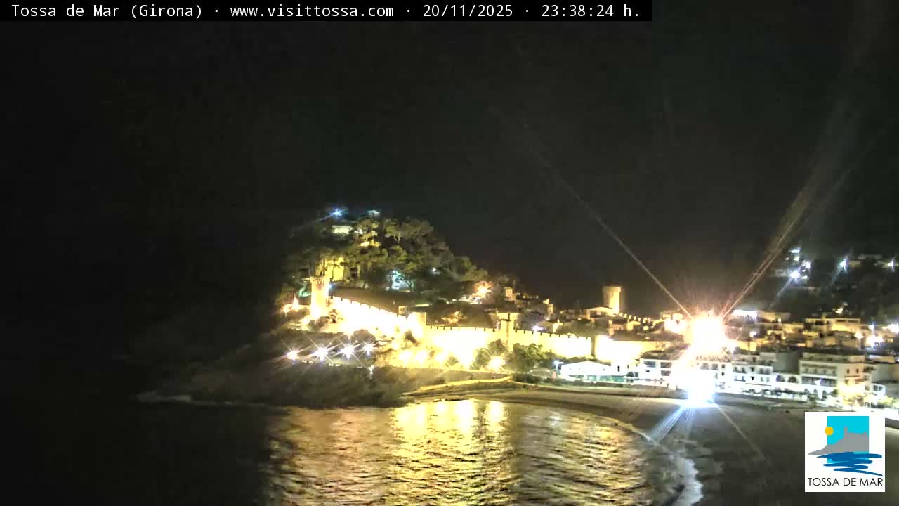 Tossa de Mar Landscape Live Cam - Girona, Catalonia, Spain