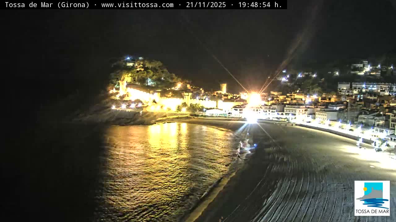 Tossa de Mar Landscape Live Cam - Girona, Catalonia, Spain