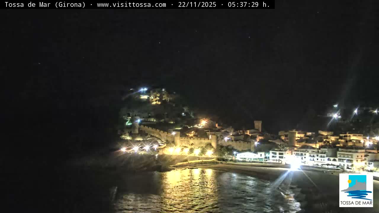 Tossa de Mar Landscape Live Cam - Girona, Catalonia, Spain