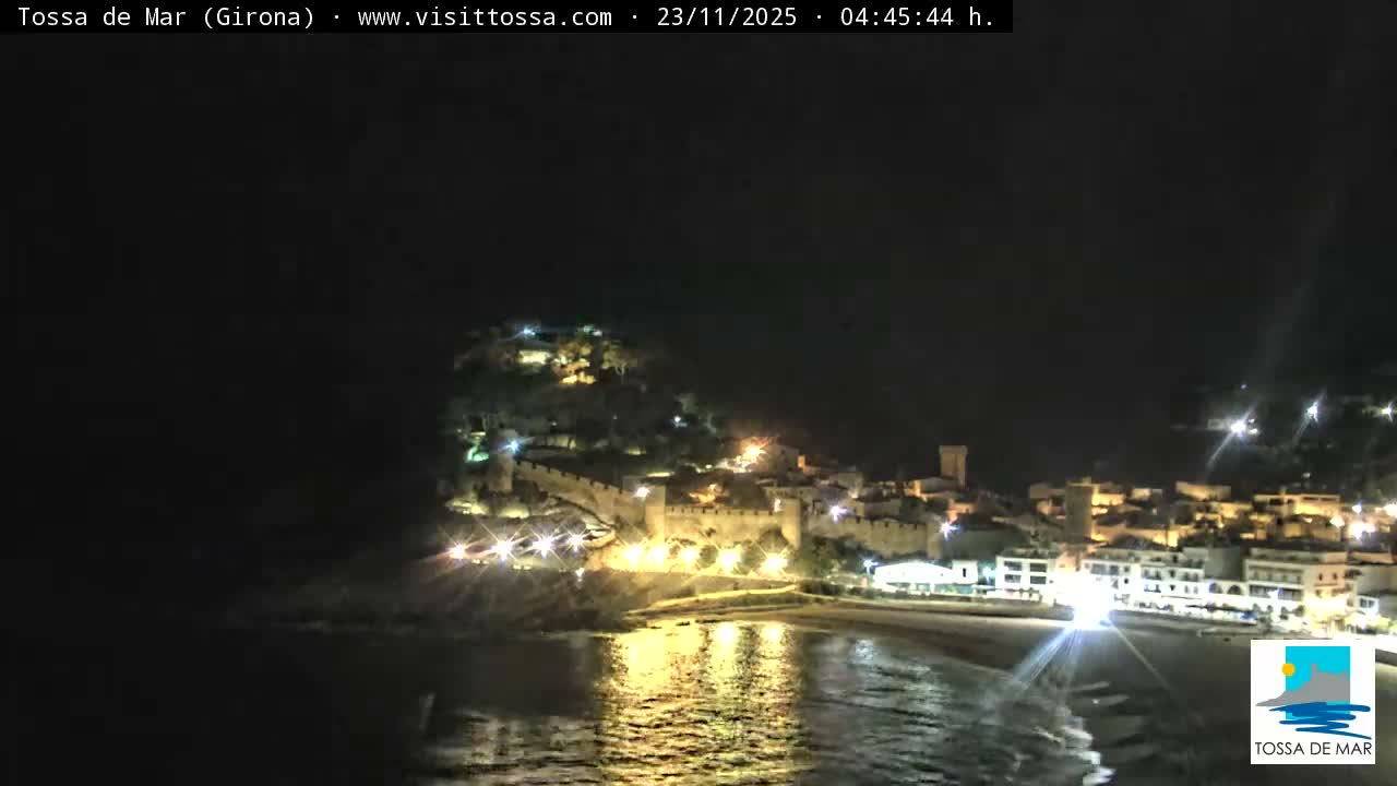Tossa de Mar Landscape Live Cam - Girona, Catalonia, Spain