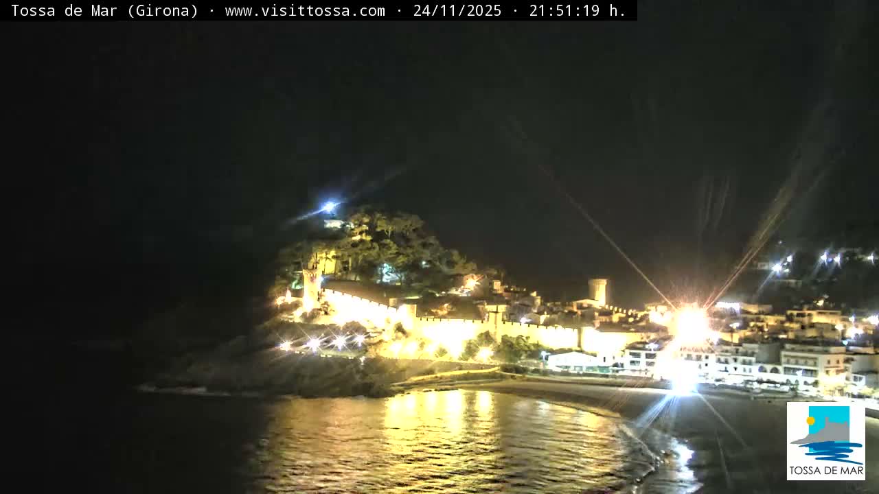 Tossa de Mar Landscape Live Cam - Girona, Catalonia, Spain