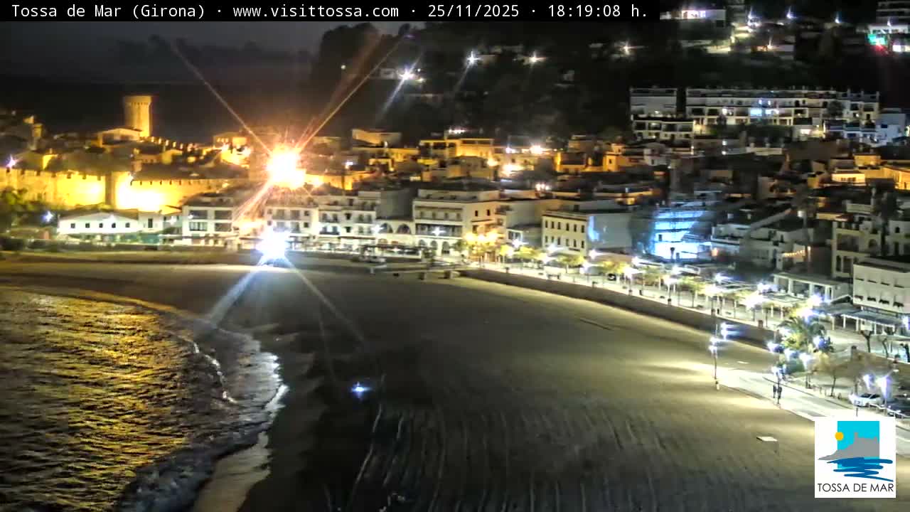 Tossa de Mar Landscape Live Cam - Girona, Catalonia, Spain