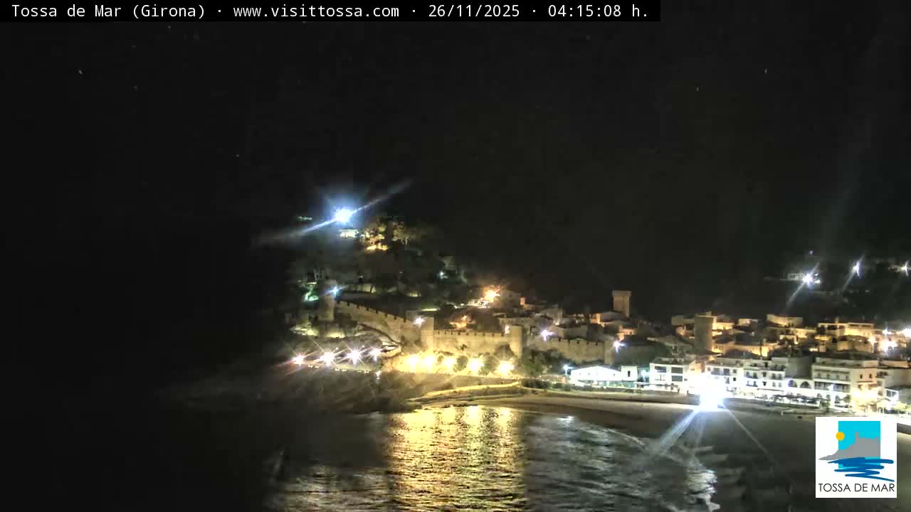 Tossa de Mar Landscape Live Cam - Girona, Catalonia, Spain