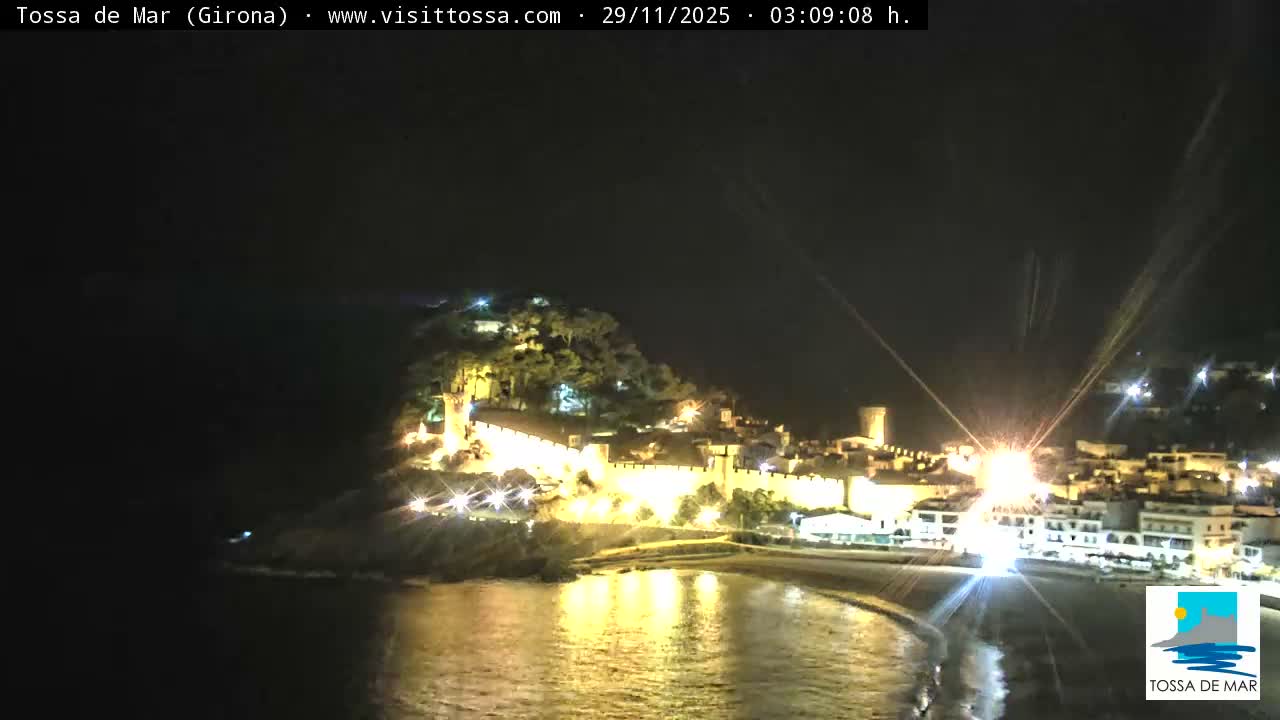 Tossa de Mar Landscape Live Cam - Girona, Catalonia, Spain